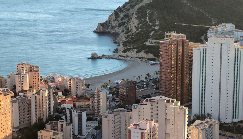 buildings, coast, sea, nature, ocean, cala, benidorm, spain
